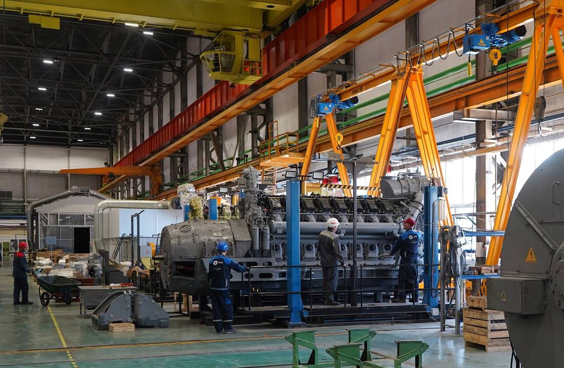 На Коломенском заводе освоен средний ремонт двигателей
